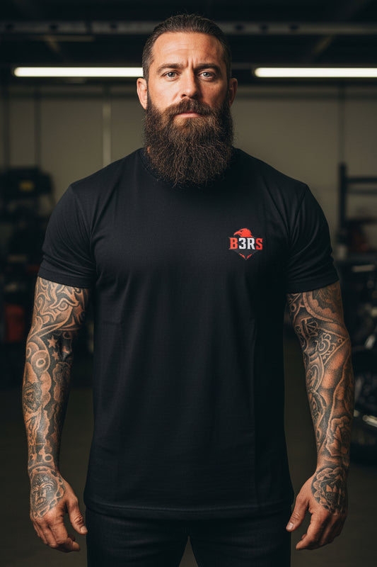 B3RS Ride Hard Viking Rider T-Shirt