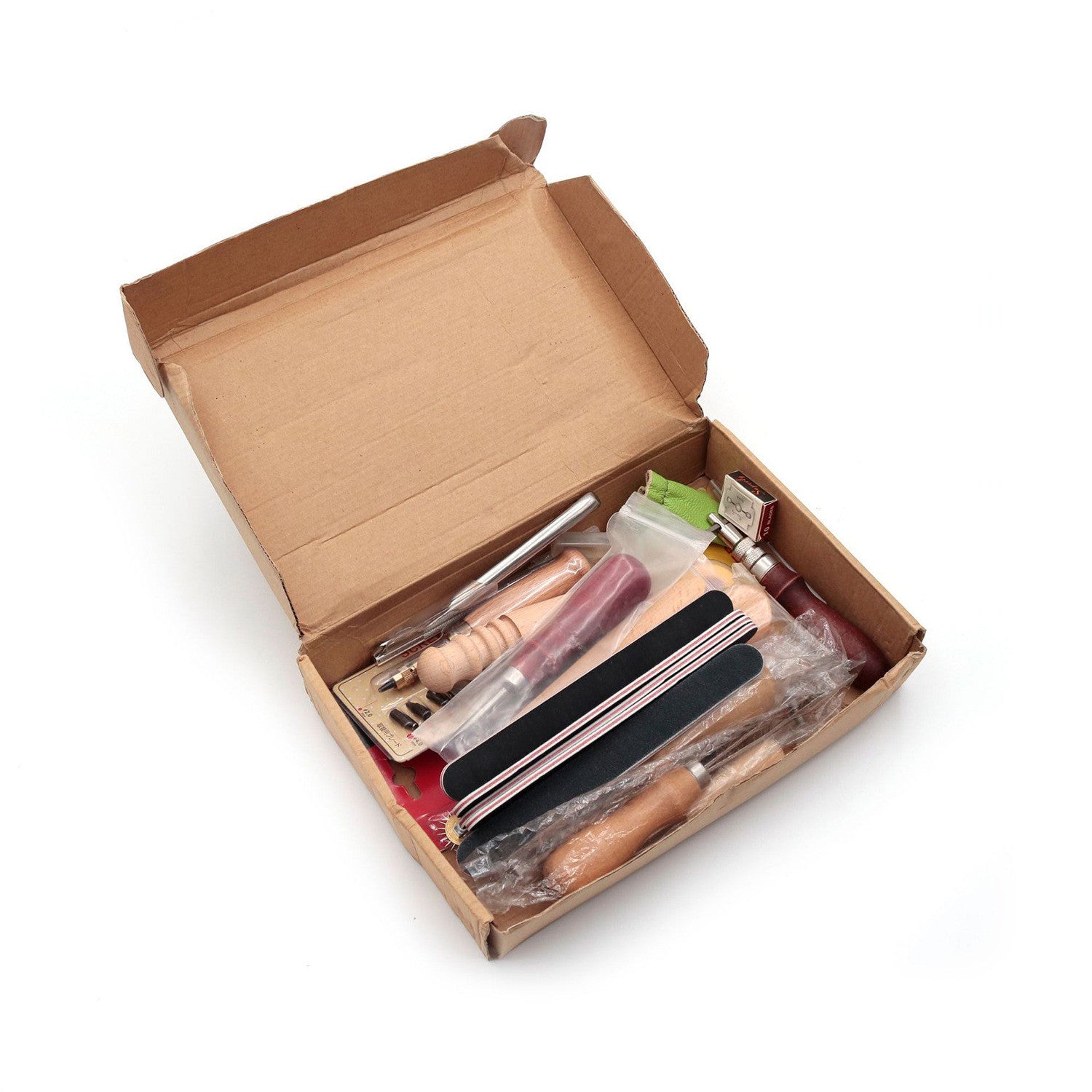 Læderværktøjssæt