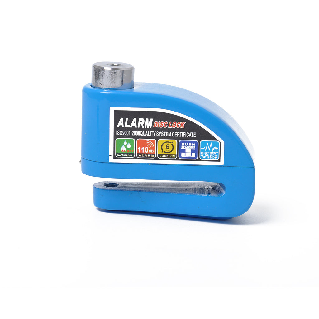 Skivelås til Motorcykel – med Alarm