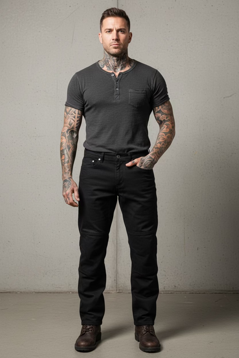 MC-Jeans  Rocker Aramid Sort