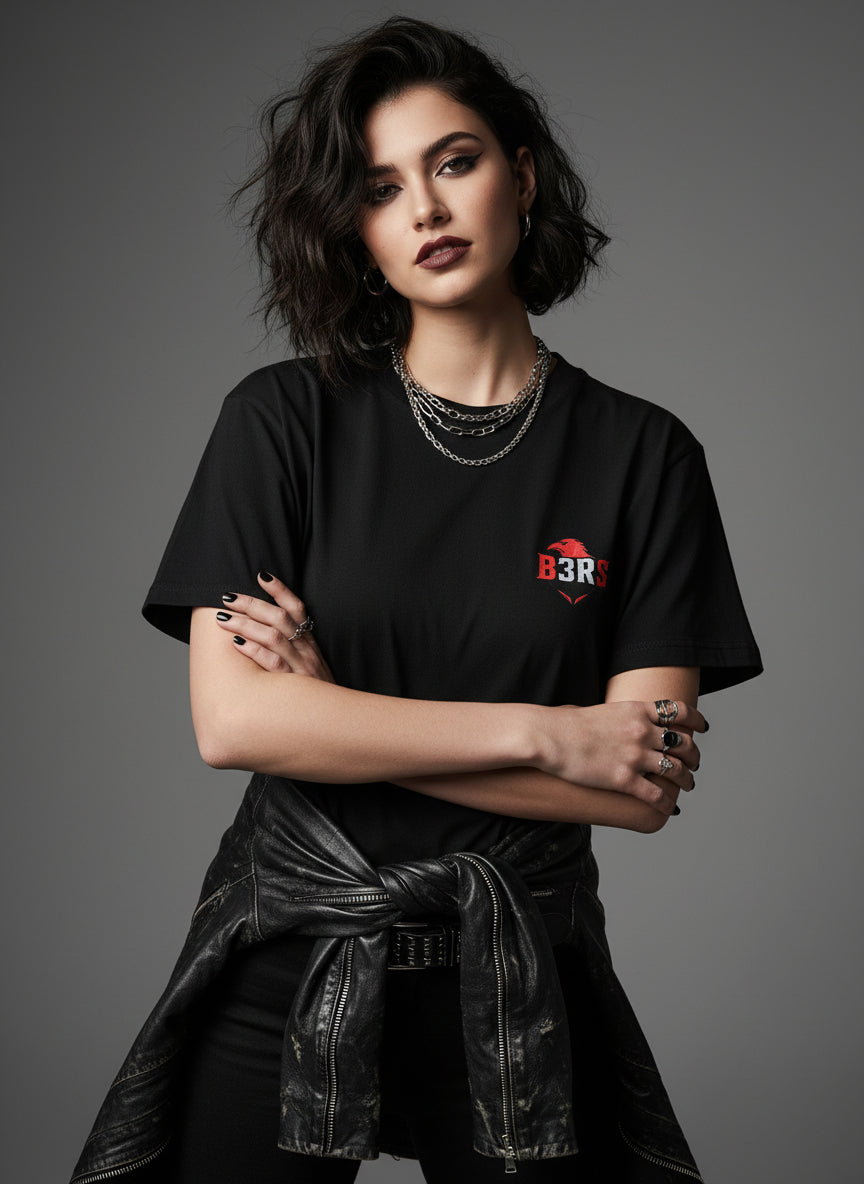 B3RS Stay True Skull T-Shirt