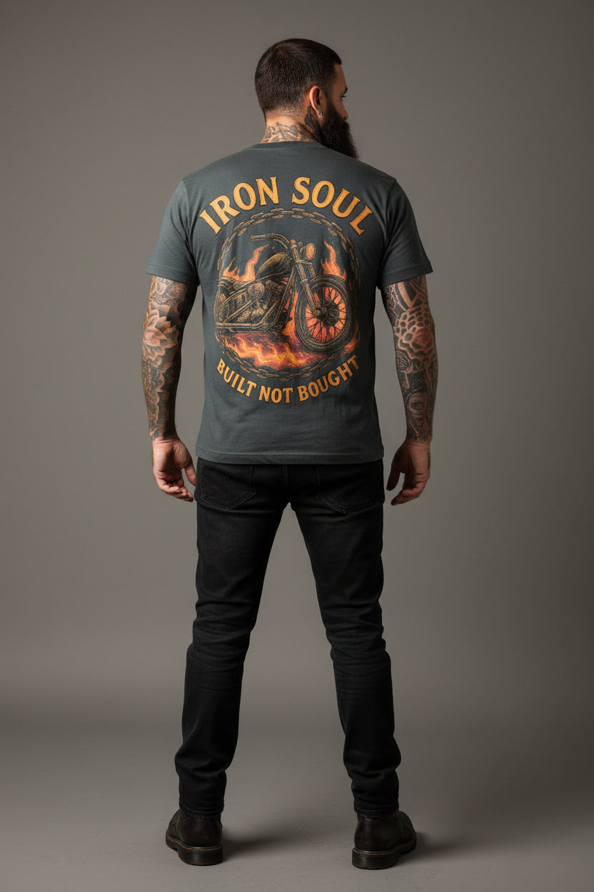 B3RS Iron Soul – Built Not Bought T-shirt