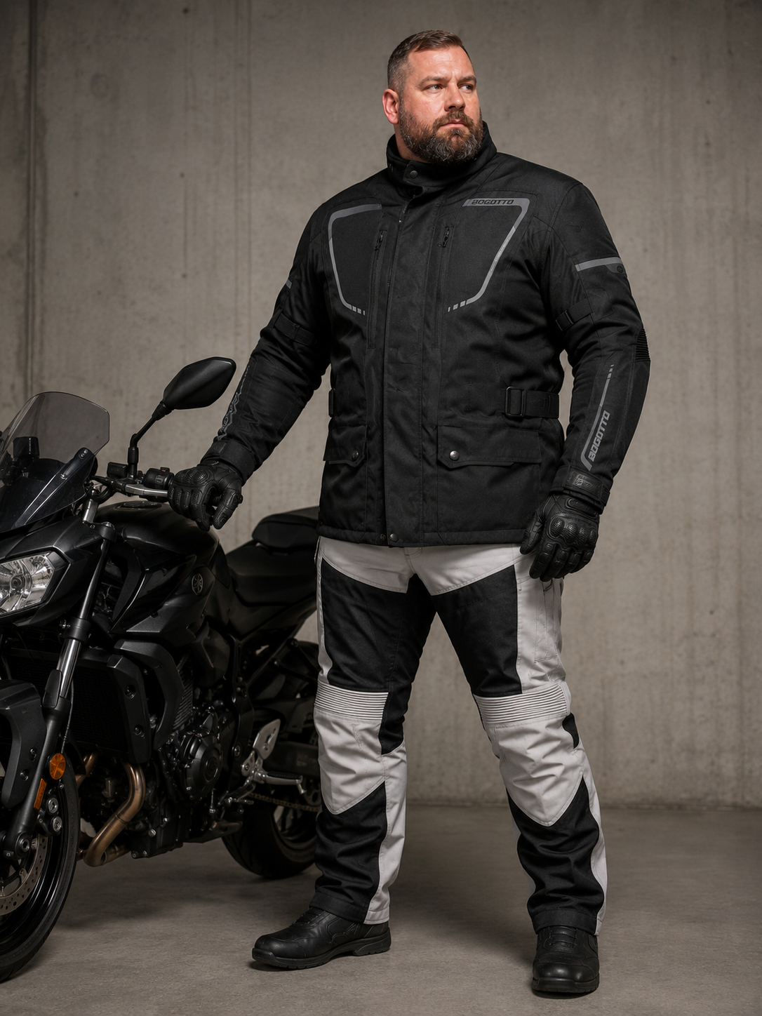 Bogotto Azury 2in1 vandtæt motorcykel tekstiljakke