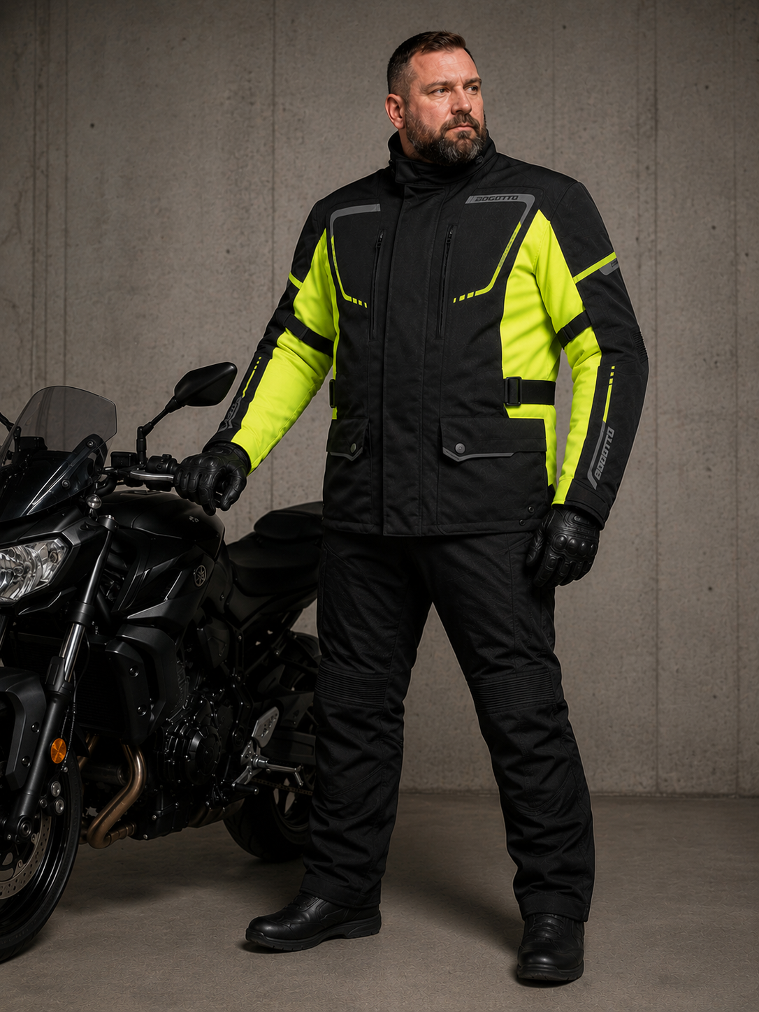 Bogotto Azury 2in1 vandtæt motorcykel tekstiljakke