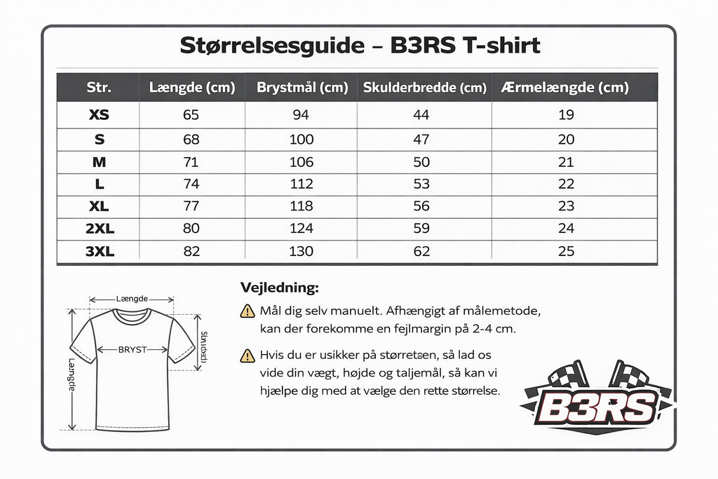 B3RS Ride Hard Stay True Skull T-Shirt