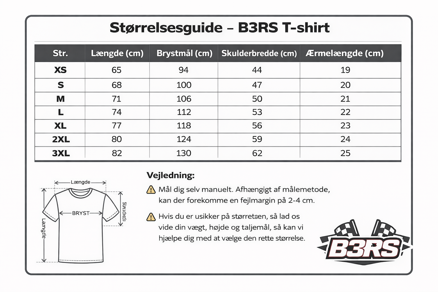 B3RS Iron Soul – Built Not Bought T-shirt
