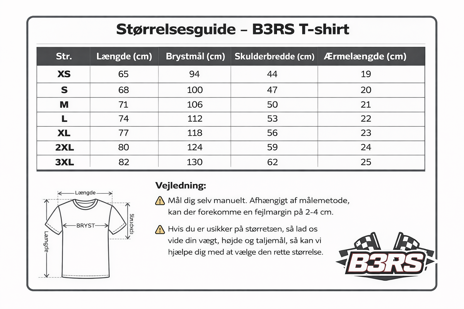 B3RS Ride Hard Stay True Skull T-Shirt