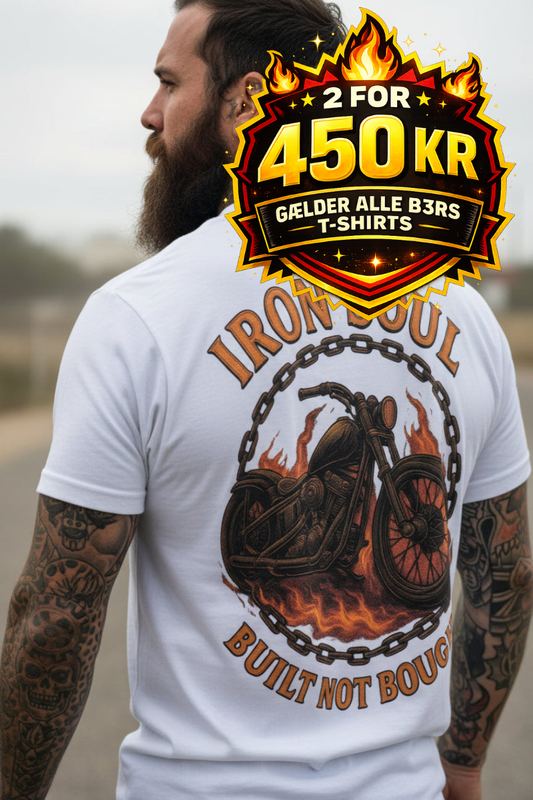 B3RS Iron Soul – Built Not Bought T-shirt