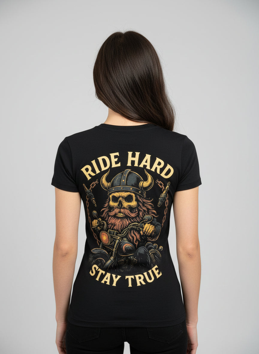 B3RS Ride Hard Viking Rider T-Shirt