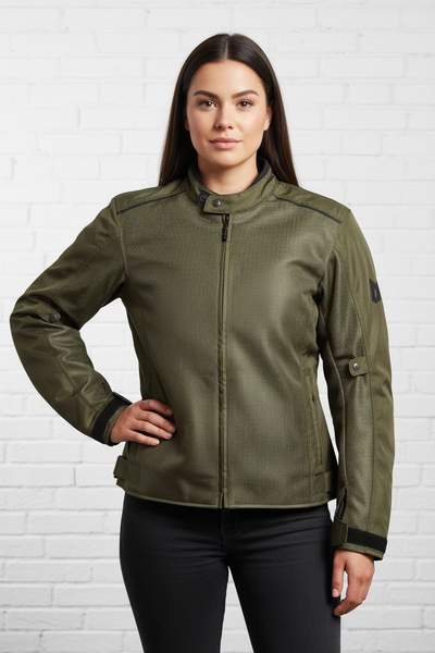 MC Jakke Vento Textil Grøn WOMEN