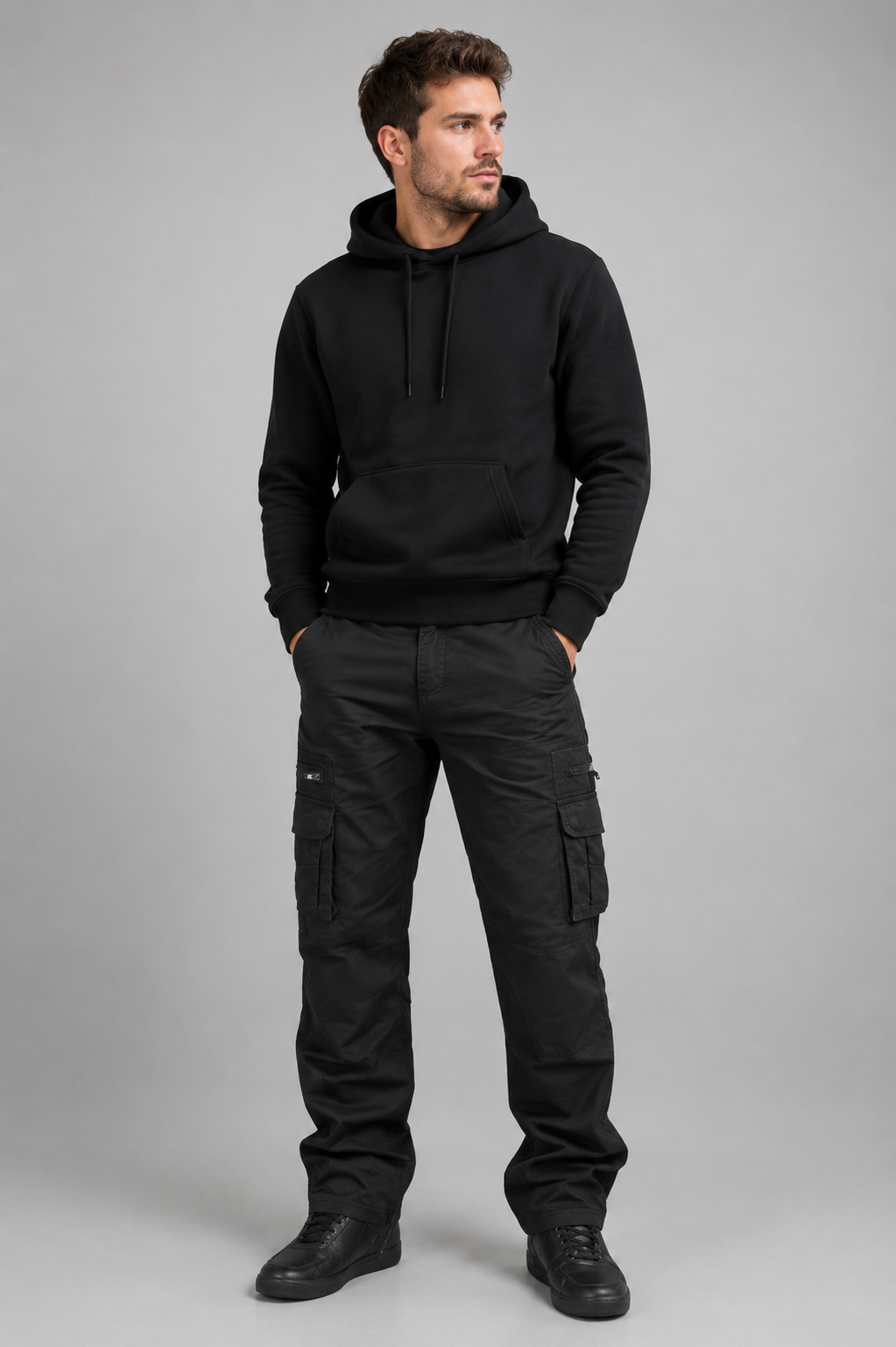MC-Cargopants Course Aramidforstærket Loose Fit Beige