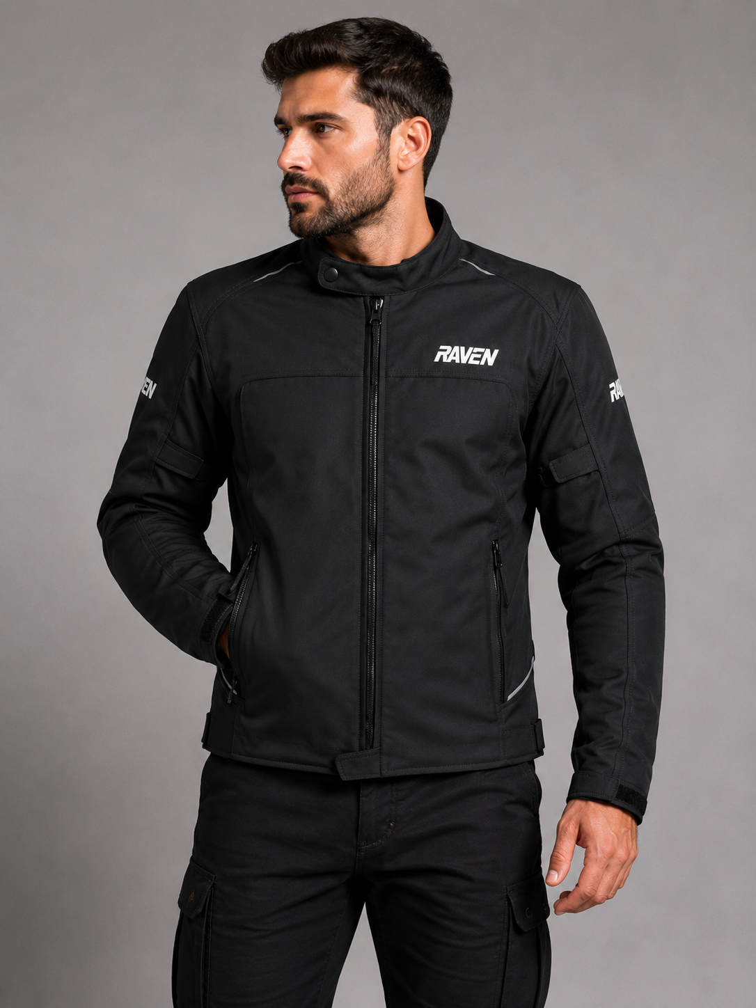 MC-Jakke Raven Rila Softshell WP